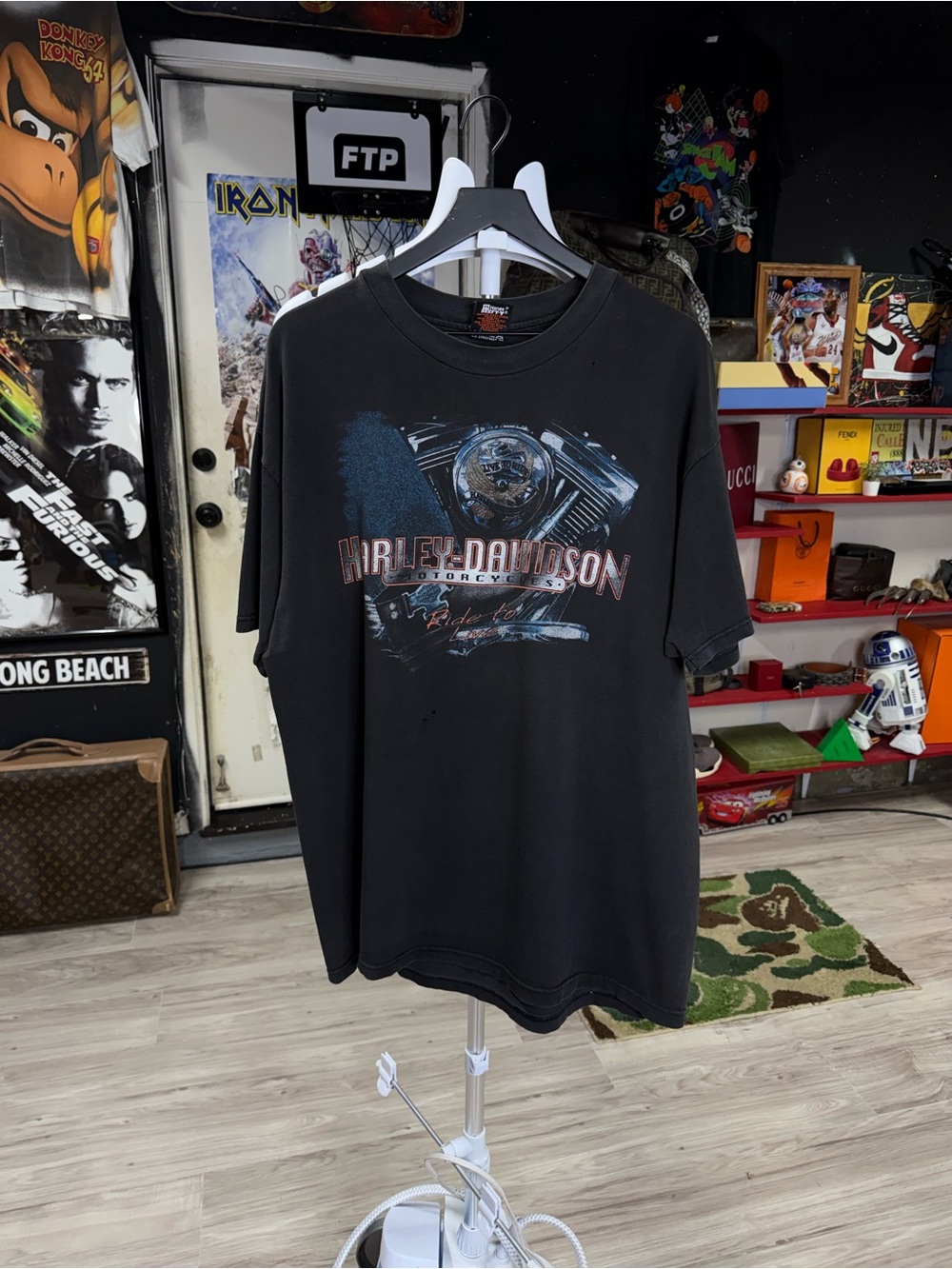 Vintage 90’s Harley Davidson T-Shirt 1999’ Motorcycle Choppers Tee Size XLarge